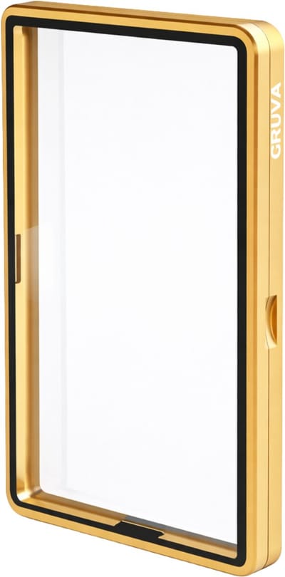 Cruva UV Shield voor Slabs Goud – Transparante UV-bescherming voor PSA & Trading Card Slabs – Beschermhoes voor veilige opslag en display