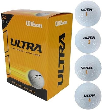 Golfballen Ultra - Verpakking van 24 Stuks - Wit