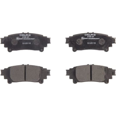 Remblokset DELPHI LP3155, achter
