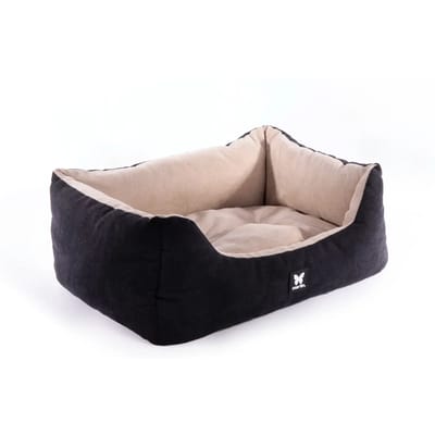 Honden- en kattenmand van suedine Martin Sellier Domino