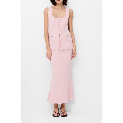 French Connection Imola Tailored Scoop Nk Waistc Peach Pink Peach Pink Größe: 10 | Jumpsuits Outlet | Damen | Orange