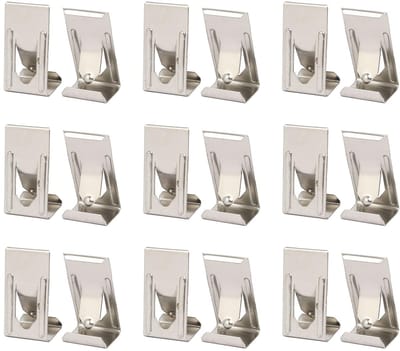 Dailygoods- Draaibare Clip - 30 Stuks - Metaal - Voor Foto's/Schilderijen - Eenvoudige Installatie - Hoge Hardheid - Fotohaak