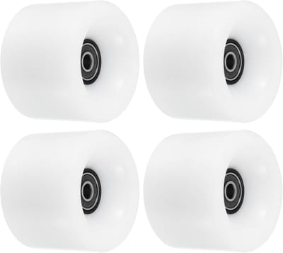 Longboard Wielen - Cruiser Wielen - Soepel Rijden - Zachte PU Materiaal - 70mm 78A - Wit