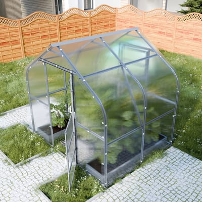 KLASIKA DROP 5m² - Tuinkas - 2,5 m x 2 m - 4mm Dikte - Kweekkas - Polycarbonaat afdekking