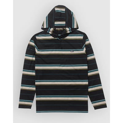 Salty Crew Seaway Uv Hoodie Longsleeve Lycra zwart