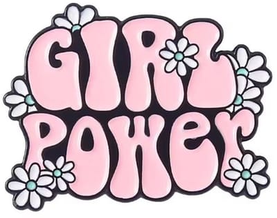 Pin Broche - enamel pin - kledingspeld - Girl Power