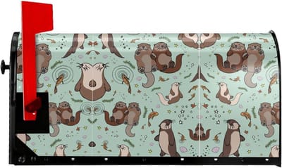 Brievenbushoes Decoratie - Magnetische Cover - Tuin Aankleden - Waterdicht Weerbestendig - Met Print