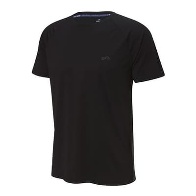 CRIVIT Heren sportshirt (Zwart, S)