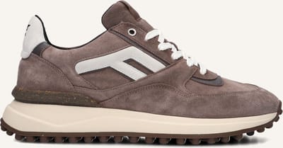 Floris Van Bommel Sfm-10139 Noppi Sneakers - Suède - Heren - Taupe - Maat 40⅔