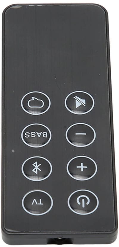 Dailygoody - Universele Vervanging Soundbar-afstandsbediening - Ergonomisch Ontwerp - Handig in Gebruik - Geschikt voor TV-geluidssystemen - Compatibe