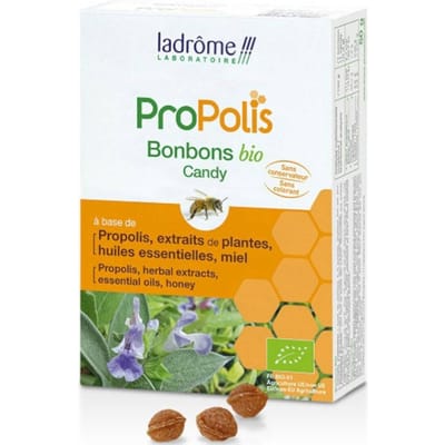 Ladrôme Propolis Keelpastilles Bio 50GR