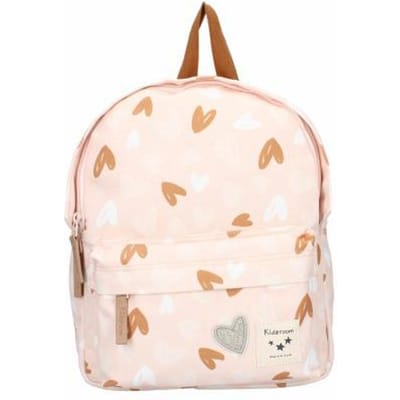 Kidzroom Loving Days Rugzak - Kinder rugzak - 5.7 l - 31 x 23 x 8 cm - Roze - Hartjes