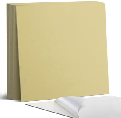 Coloray Plaktegels - Geel Portugese Tegels - 30 cm x 30 cm - Geel Plaktegels - 9 stuks - Vierkant PVC Tegels - Plaktegels Keuken - Zelfklevende Vloertegels - Vinyl Tegels Zelfklevend - Zelfklevende Tegels