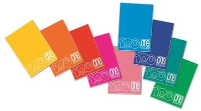 Blasetti One Color schrijfblok & schrift A5 19 vel Meerkleurig