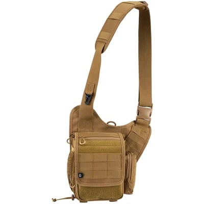 Brandit Travel Side Bag Schoudertas camel - Polyester - Basics, Festival