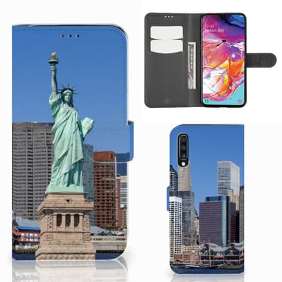 Samsung Galaxy A70 Flip Cover Vrijheidsbeeld
