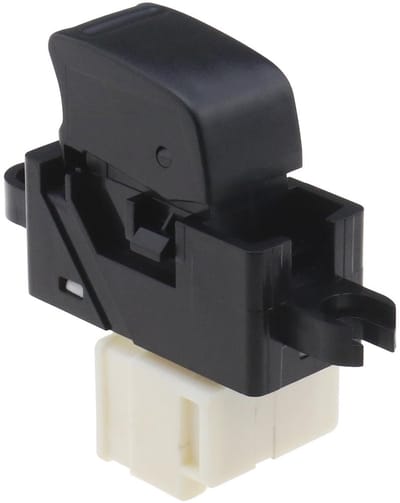 Store_8 - 6 Pin Raamschakelaar Knop - Compatibel met Nissan - Zwart - Raamschakelaar - Voor passagierszijde - Geschikt voor X-Trail T30, Almera Tin...