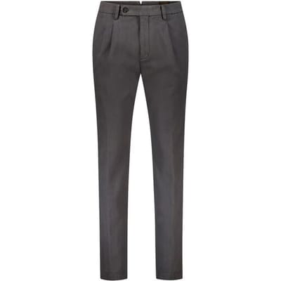Gardeur Broek Tolino King Twill Soft Cashmere Touch Donker Grijs / male
