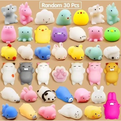 10/30 Pièces Jouet Anti-Stress à Libération Aléatoire Petits Animaux Puzzle Parent-Enfant Jouets Interactifs