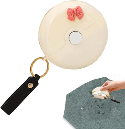 Pluisverwijderaar Roller - Kledingborstel Haarverwijderaar - Snel Kleding Reinigen - Met Ingebouwde Schraper - 10 x 3.5 cm - Wit