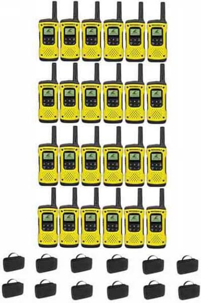 Set van 24 Motorola TLKR T92 H2O IP67 PMR446 Portofoons