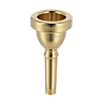 Coppergate 67C4 Tuba Mondstuk van Gear4music, Goud