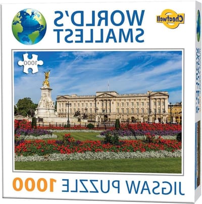 Cheatwell Games 658 13206 EA World's Smallest Puzzles Buckingham Palace, red