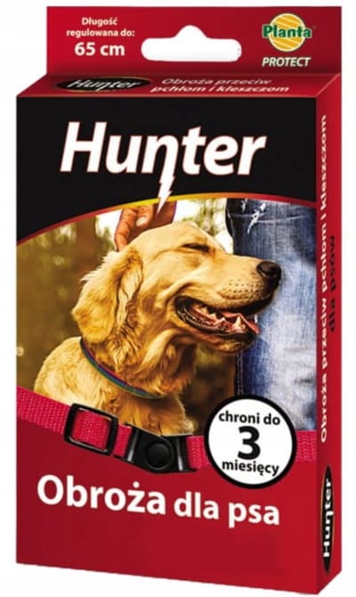 Hunter Serie - Waterdichte Hondenhalsband - 65cm - Pielęgnacyjna - Kliksluiting