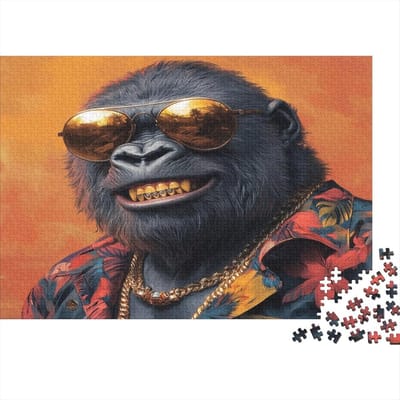 Puzzel 1000 stukjes - Volwassen puzzel - Ontspanning thuis - Hoge resolutie print - 75 x 50 cm - Stijl 2