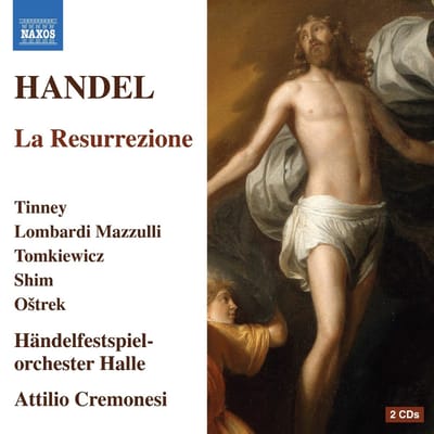 Carine Tinney, Francesca Lombardi Mazzulli, Rafal Tomkiewicz, Youn-Seong Shim, David Ostrek, Handelfestspielorchester Halle, Attilio Cremonesi - Handel: La Resurrezione (2 CD)
