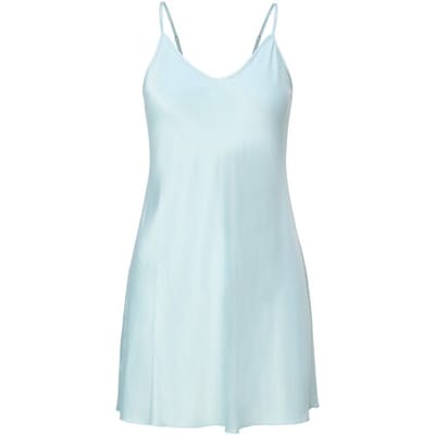 LingaDore - Satin Chemise Pastel Blue - maat XXL - Blauw
