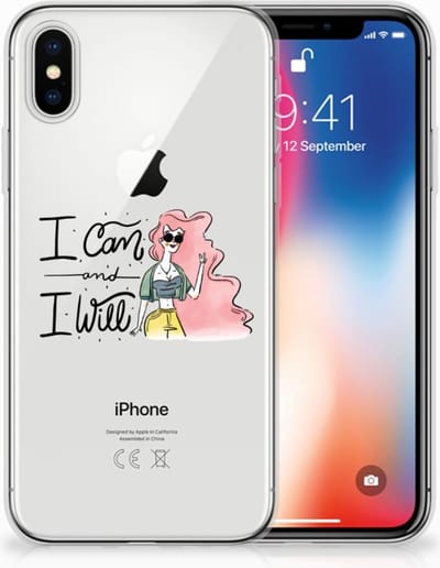 Apple iPhone X | Xs Telefoonhoesje met Naam i Can