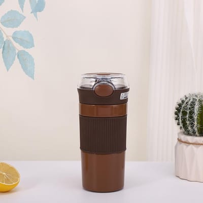 Modieuze Mok Grote Capaciteit 304 Roestvrij Staal Geïsoleerde Beker Draagbare Outdoor Sport Waterkoker 400ml