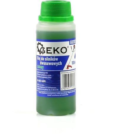 GEKO Twee-takt olie - 100 ml - Geschikt voor petroil en individuele smering