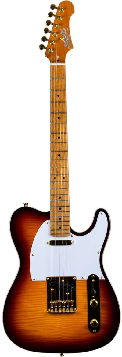 Jet JT-600 BS G T-Style Elektrische Gitaar Gold