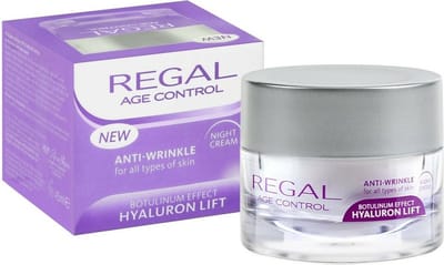 Regal Age Control Nachtcrème voor Vrouwen – Anti Rimpel Crème – Botox Effect & Hyaluron Lifting – 45 ml