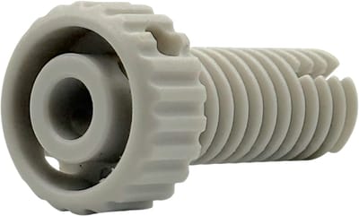 Fixem Stelpootje Wasdroger, Geschikt voor Bosch Siemens, 00611942, 611942 - Stel voetje, plastic schroef poot - Droger