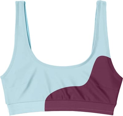 Sea'sons Official - Kleurveranderend - Brassiere Bikini Top - Cherry-Blauw - L