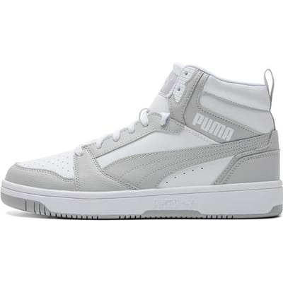 PUMA Rebound v6 Unisex Sneakers - PUMA White-Ash Gray