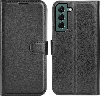 Coverup Hoesje - Geschikt voor Samsung Galaxy S23 Plus Hoesje - Coverup Book Case - Zwart