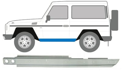 Volledige dorpel voor Mercedes G-Class W460 W461 W463 1979- / Links