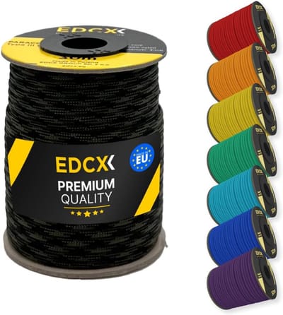 Sterk Paracord 550 Touw 4mm Nylon - 30 Meter Valtentouw voor Outdoor en Knutselen