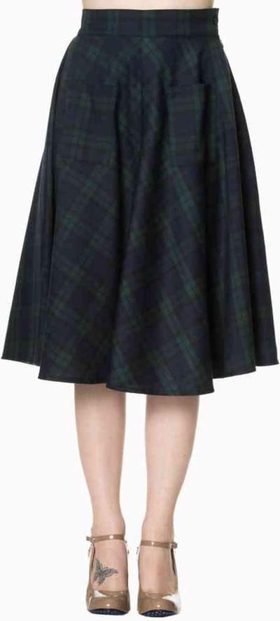 Dancing Days - APPLE OF MY EYE Rok - 3XL - Groen/Blauw