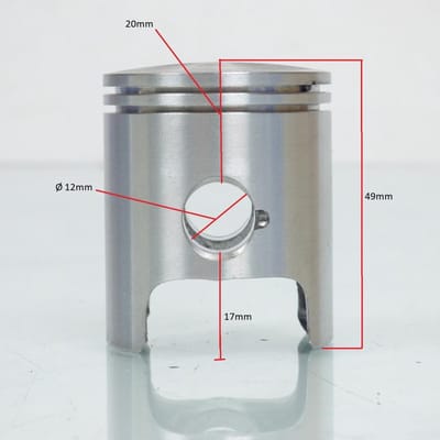 fdm motorzuiger voor derbi 50 senda motor maat a / 39.85mm / p32-1000 nieuw