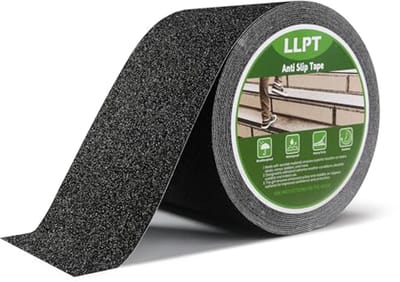 Robuuste anti-slip plakband voor trappen en hellingen | Waterdicht en slipvast | 101 mm x 11 m