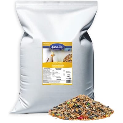 25 kg Lyra Pet® valkparkietenvoer voor grote parkieten