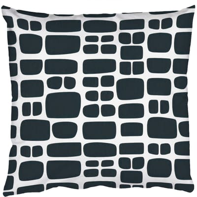 Sierkussens - Kussentjes Woonkamer - 50x50 cm - Modern - Organisch - Zwart