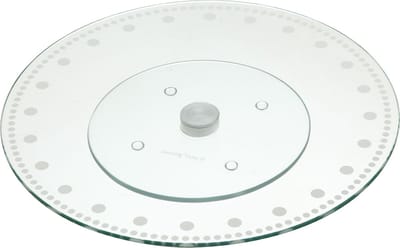 KitchenCraft Sweetly Does It Taart Standaard - 30 cm Glas - Transparant