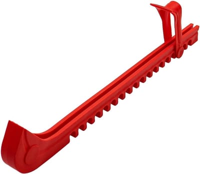 Schaatsbeschermers - Bladbeschermers - Schaatsen Beschermen - Antislip Ontwerp - Verstelbaar - Rood