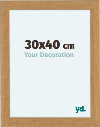Your Decoration - Fotolijst 30x40 cm - MDF - Beuken - Como